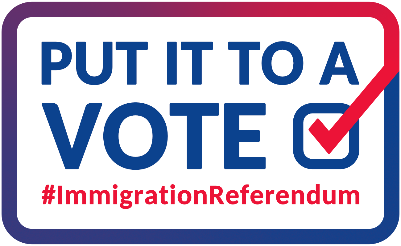 About us Campaign for an Immigration Referendum